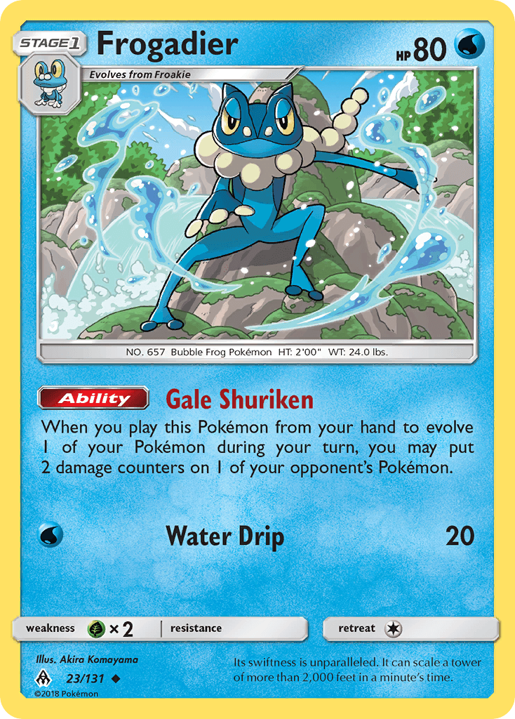 Frogadier Forbidden Light