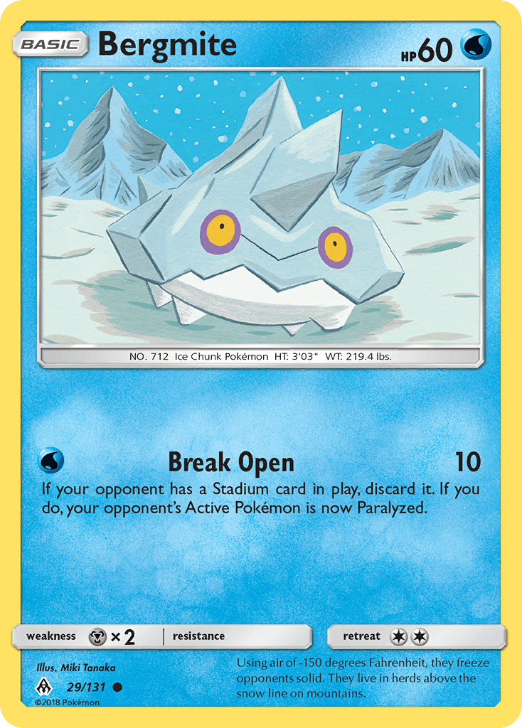 Bergmite Forbidden Light