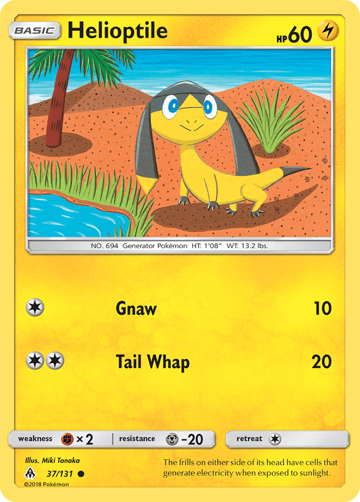 Helioptile Forbidden Light