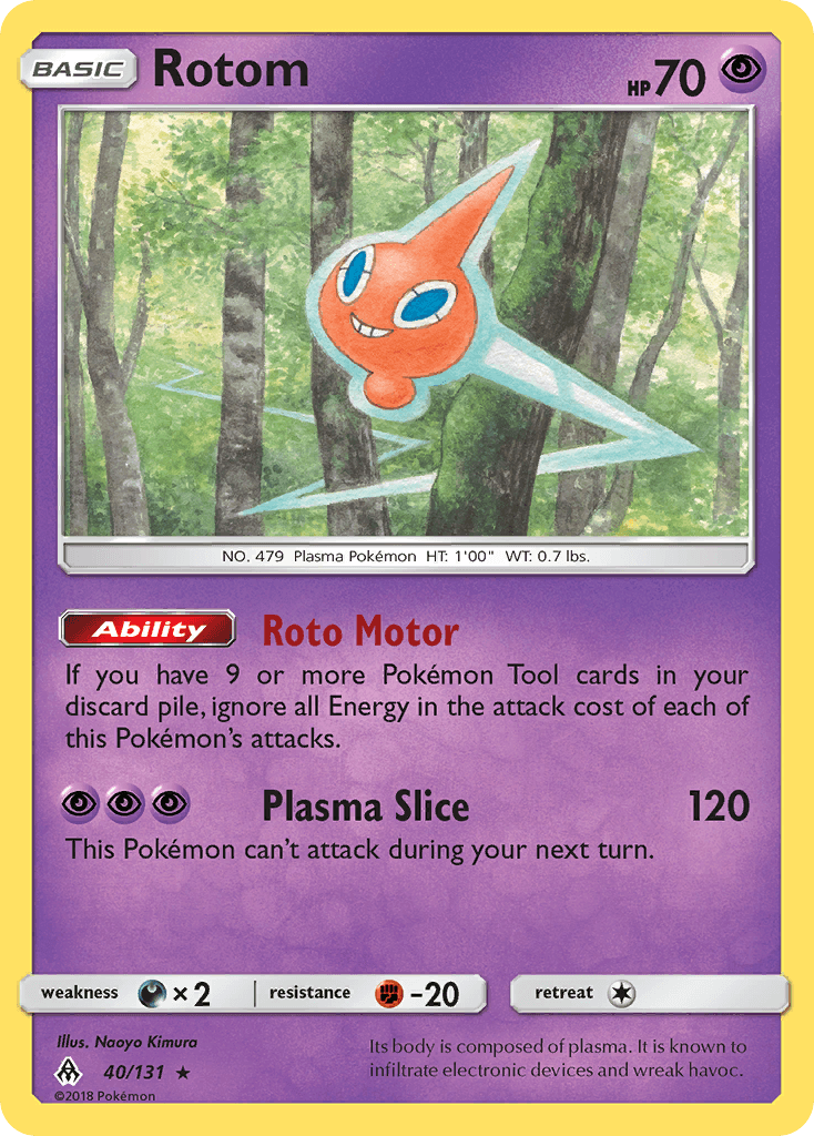 Rotom Forbidden Light