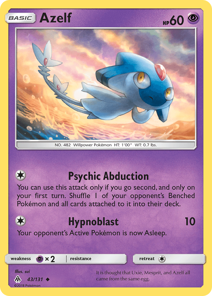 Azelf Forbidden Light