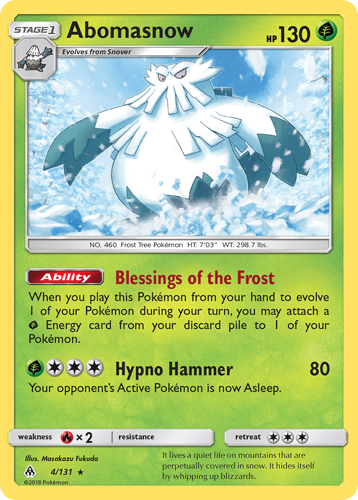 Abomasnow Forbidden Light