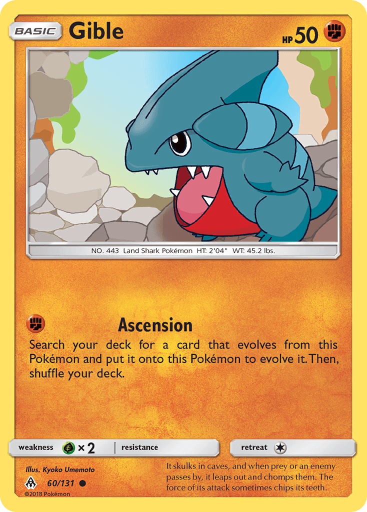 Gible Forbidden Light