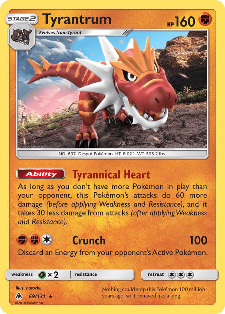 Tyrantrum Forbidden Light