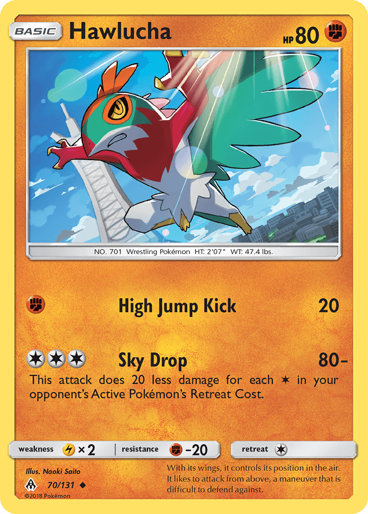 Hawlucha Forbidden Light