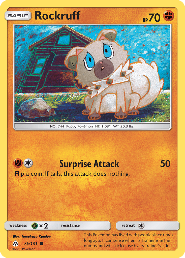 Rockruff Forbidden Light
