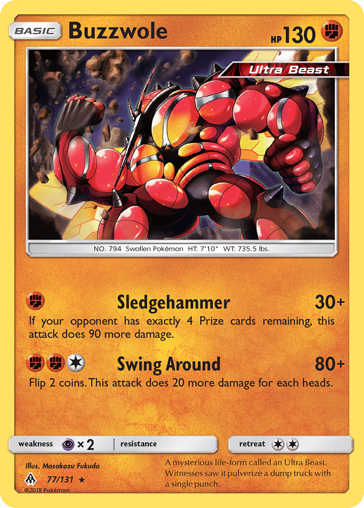Buzzwole Forbidden Light