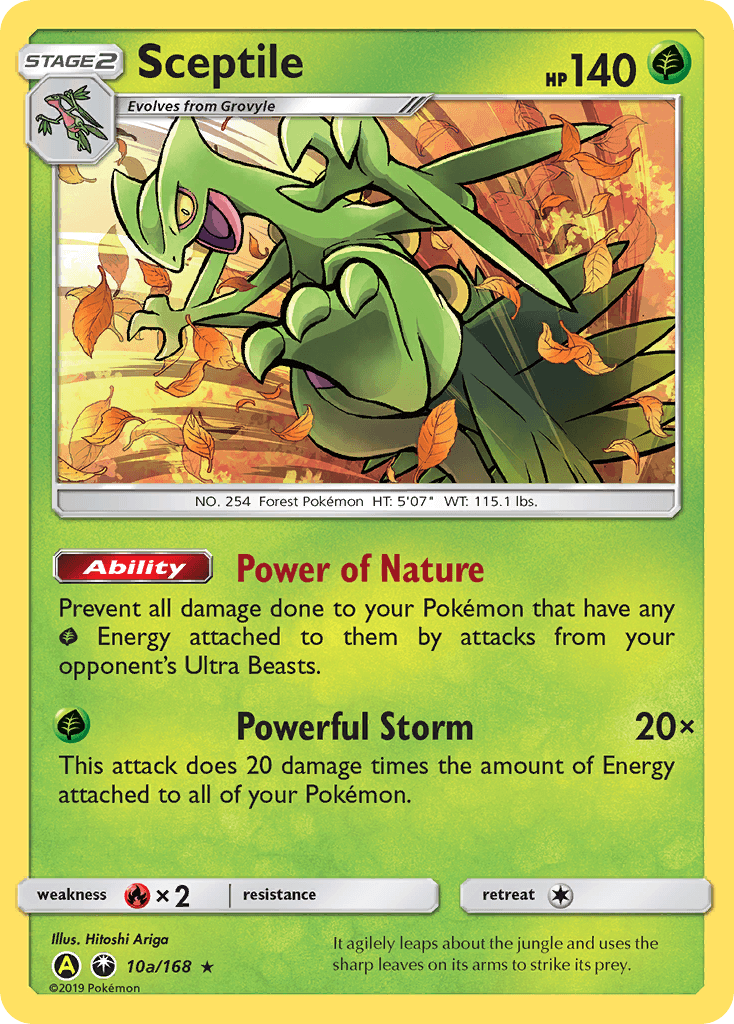 Sceptile Celestial Storm