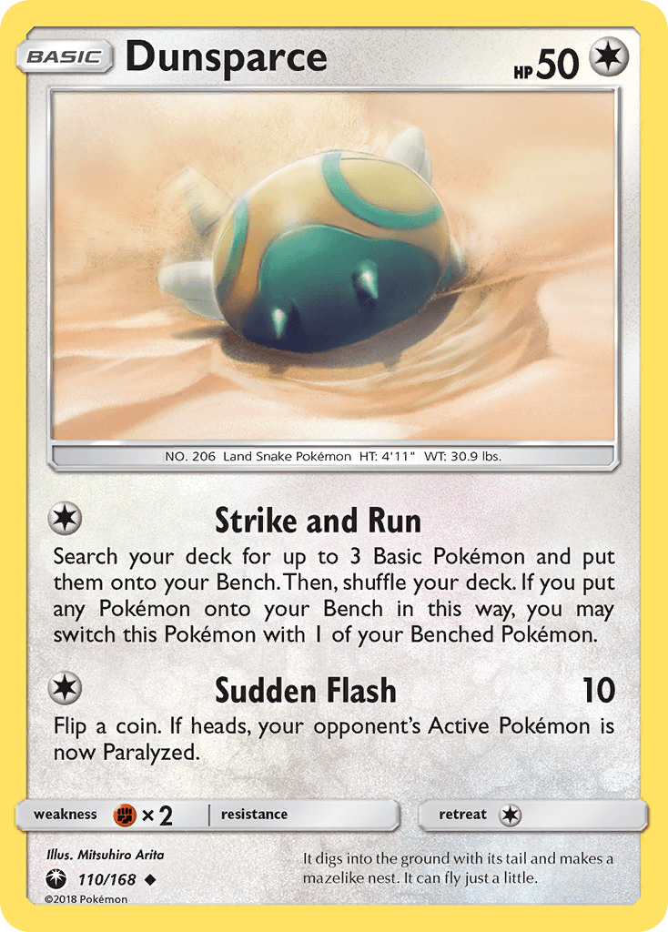 Dunsparce Celestial Storm