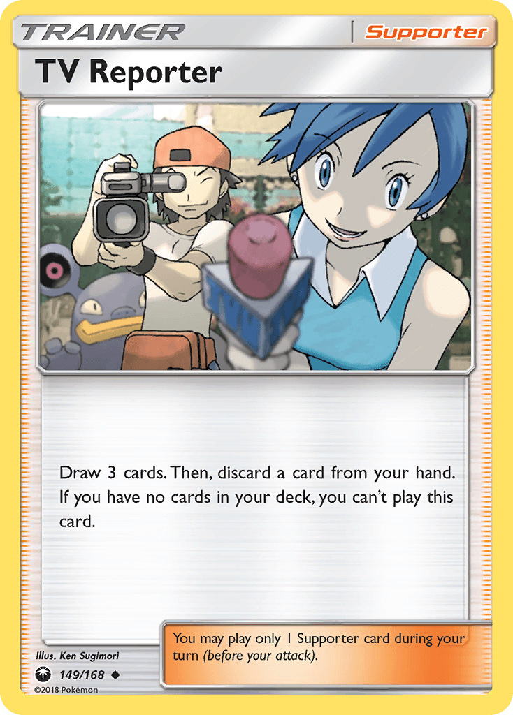 TV Reporter Celestial Storm