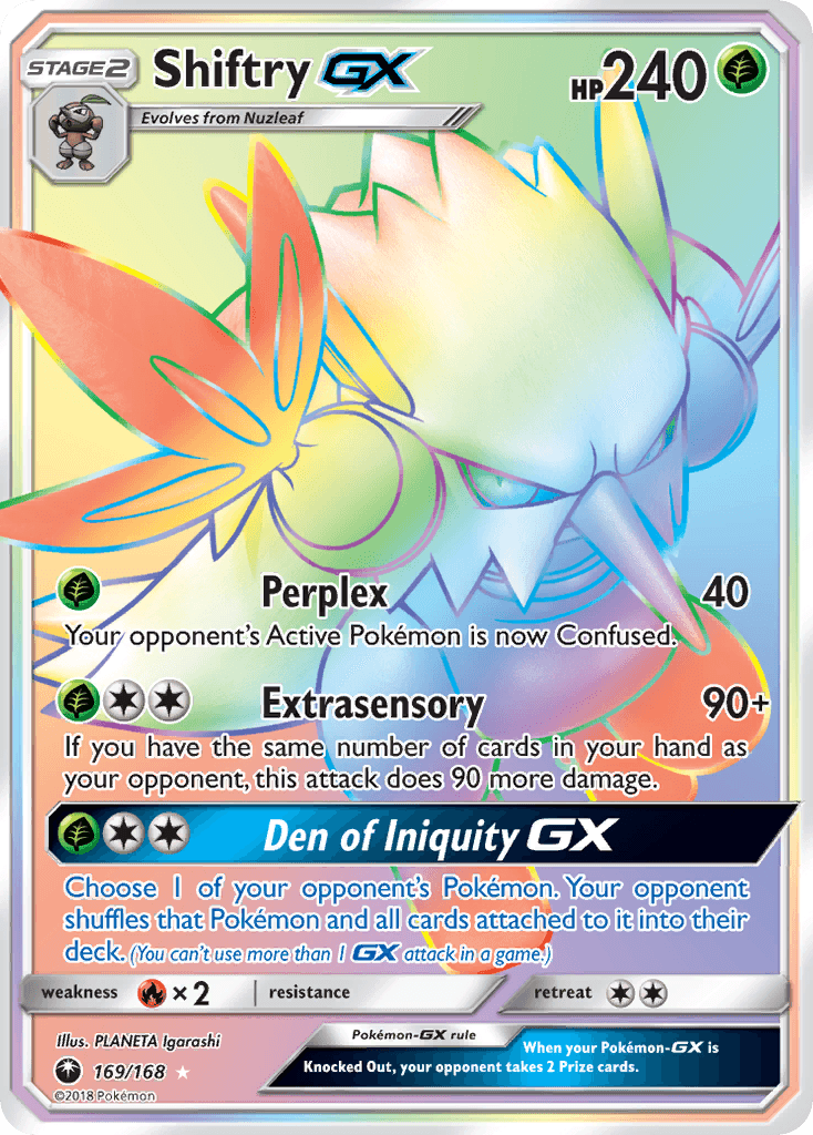 Shiftry-GX Celestial Storm