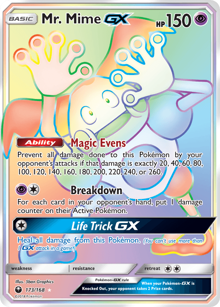 Mr. Mime-GX Celestial Storm