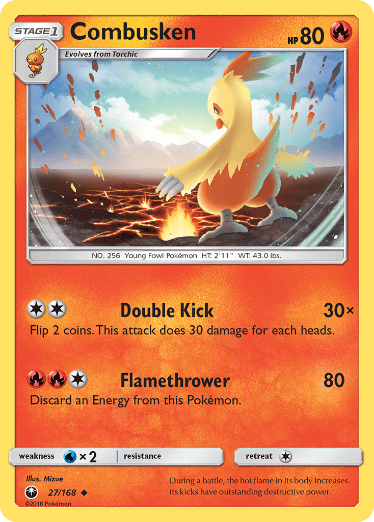 Combusken Celestial Storm
