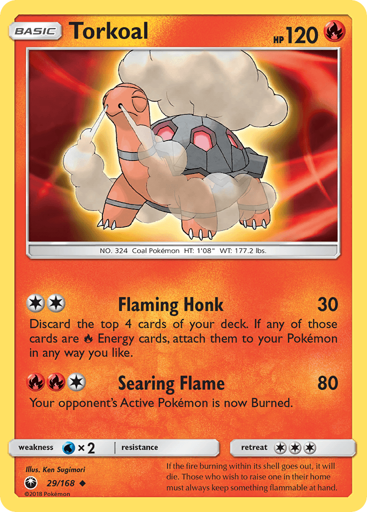 Torkoal Celestial Storm