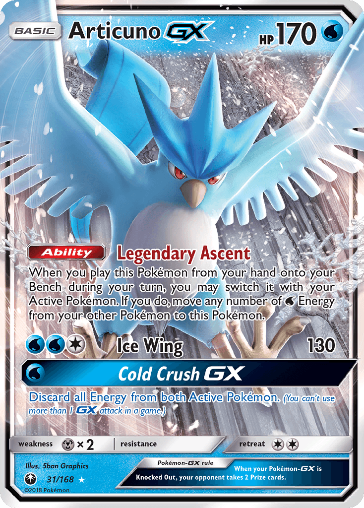Articuno-GX Celestial Storm