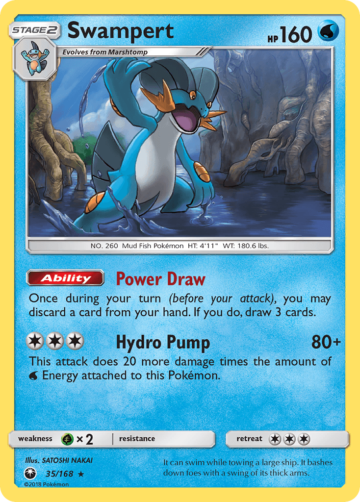 Swampert Celestial Storm