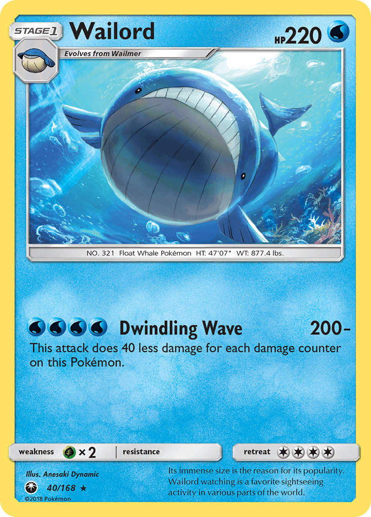 Wailord Celestial Storm