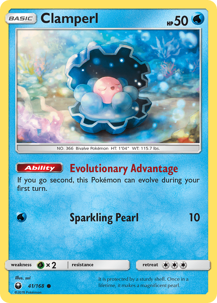 Clamperl Celestial Storm