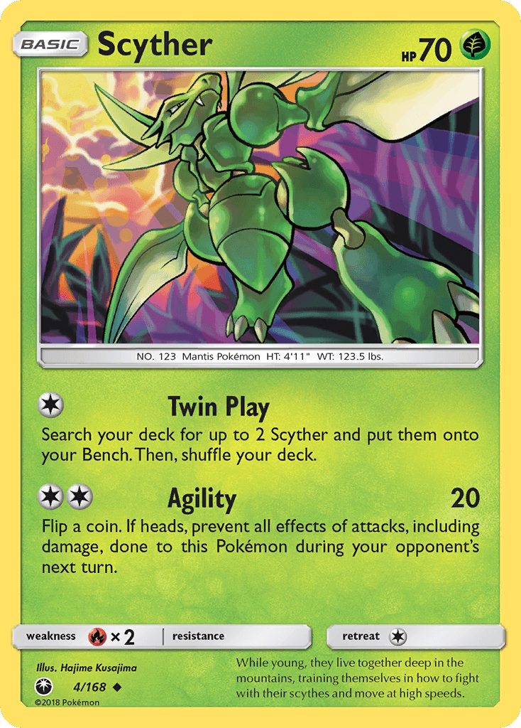 Scyther Celestial Storm