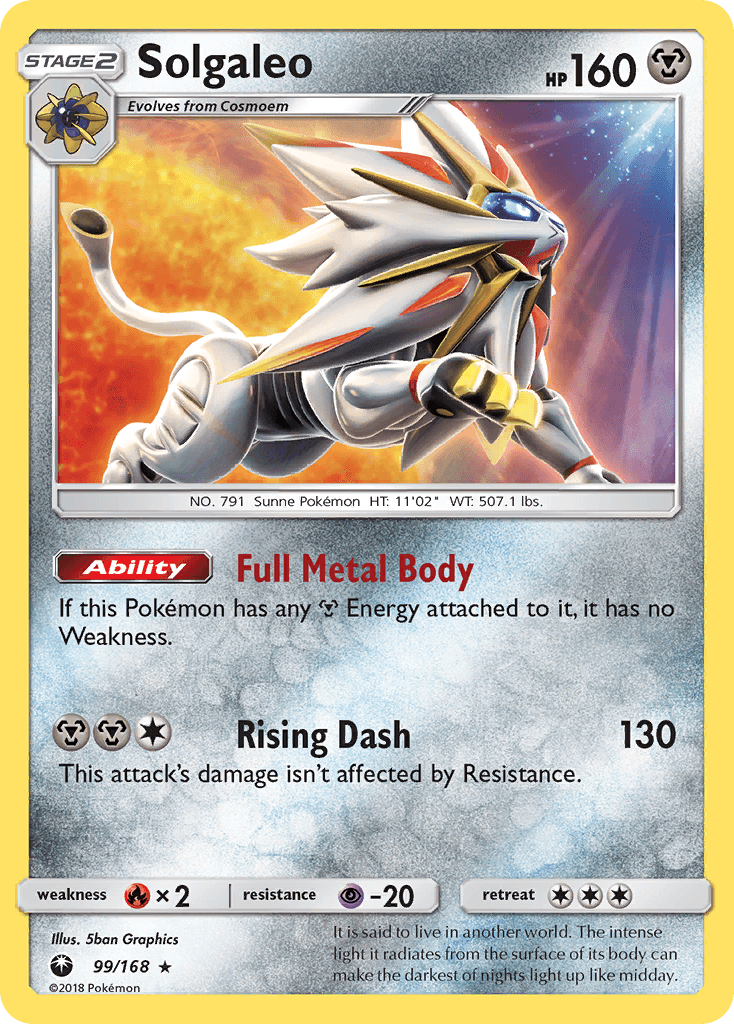 Solgaleo Celestial Storm