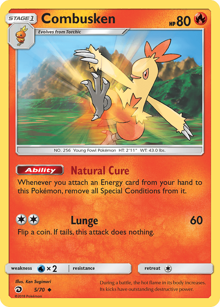 Combusken Dragon Majesty