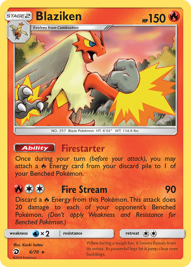 Blaziken Dragon Majesty