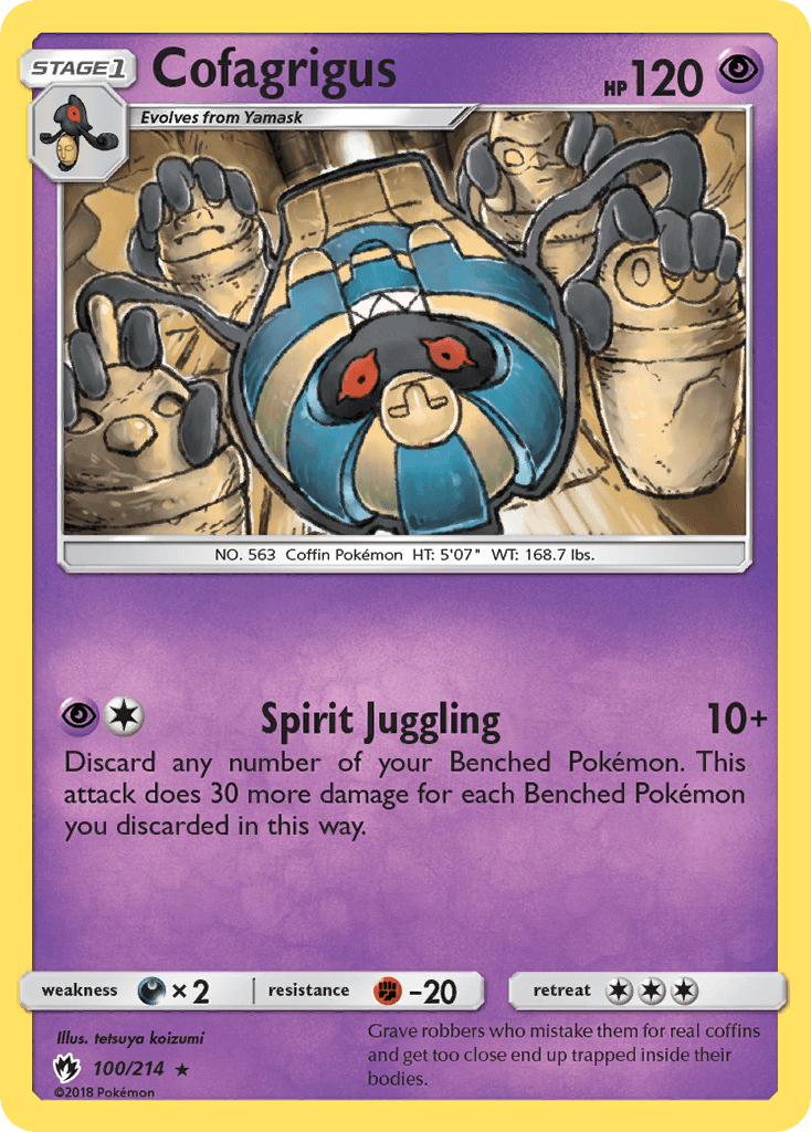 Cofagrigus Lost Thunder