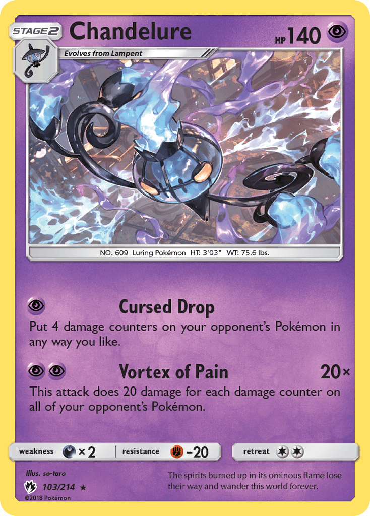 Chandelure Lost Thunder