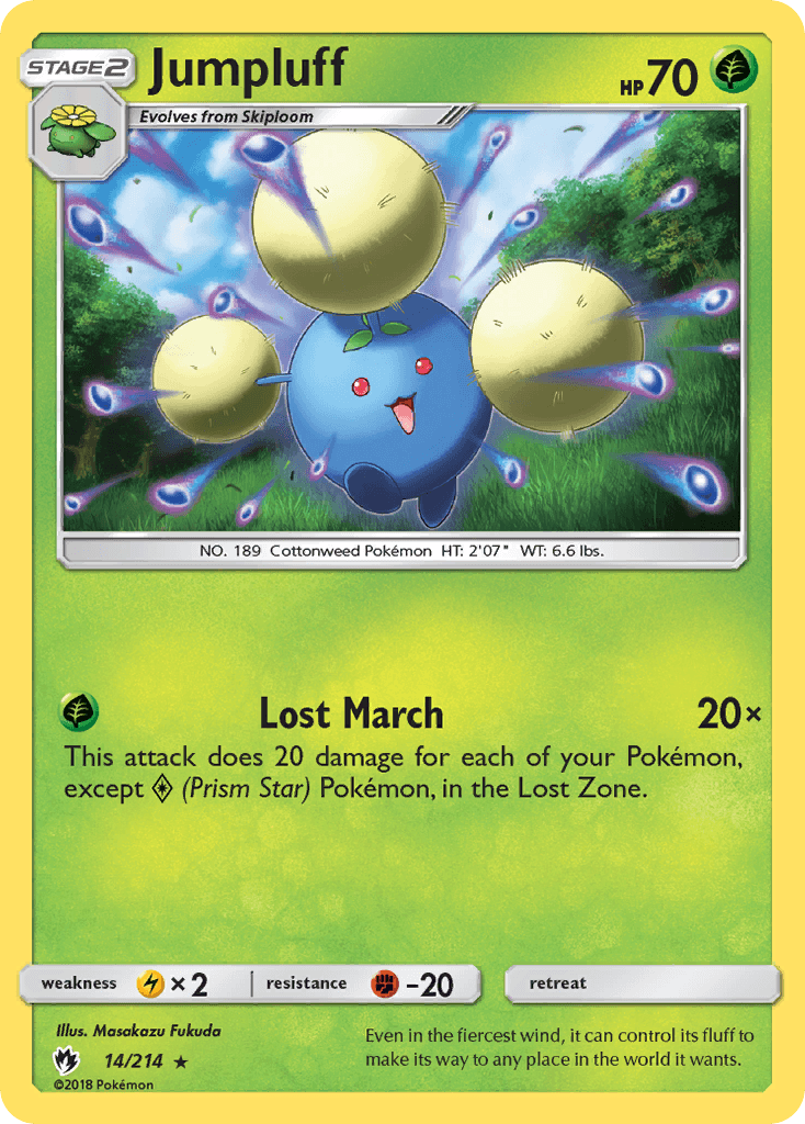 Jumpluff Lost Thunder