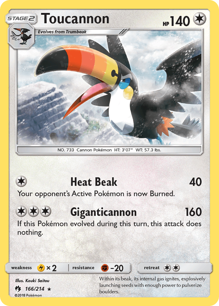 Toucannon Lost Thunder