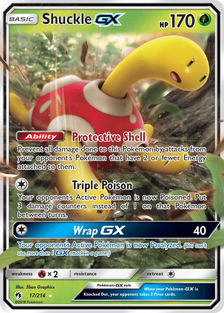 Shuckle-GX Lost Thunder