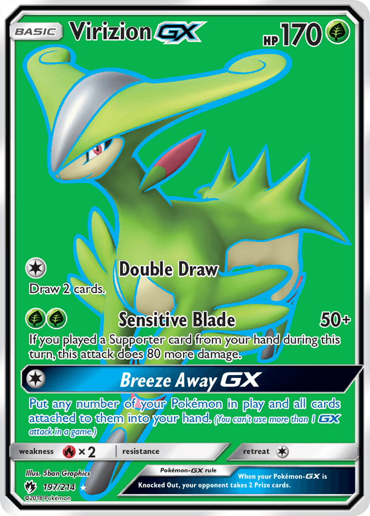 Virizion-GX Lost Thunder