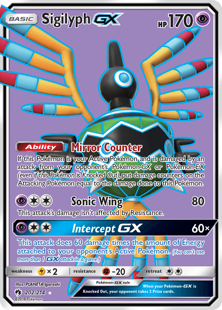 Sigilyph-GX Lost Thunder