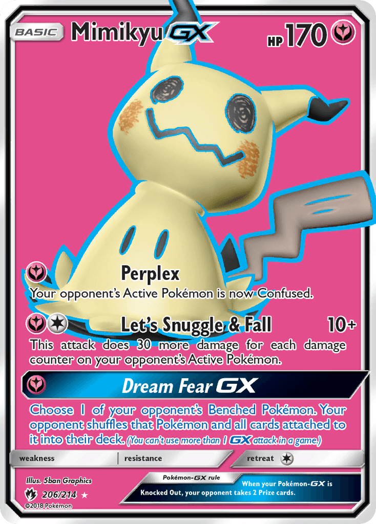 Mimikyu-GX Lost Thunder