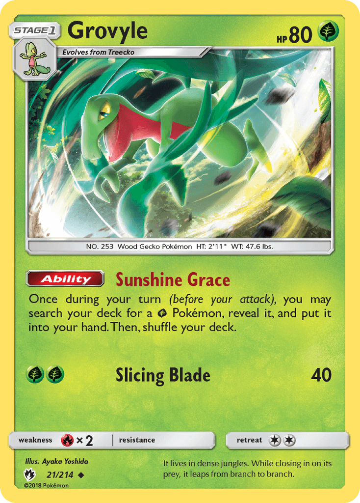 Grovyle Lost Thunder