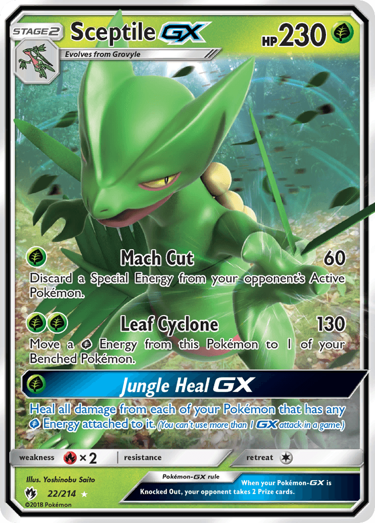 Sceptile-GX Lost Thunder