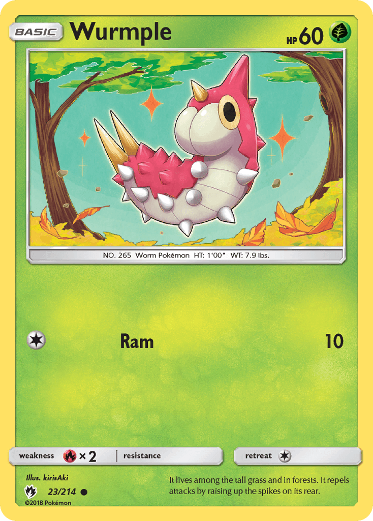 Wurmple Lost Thunder