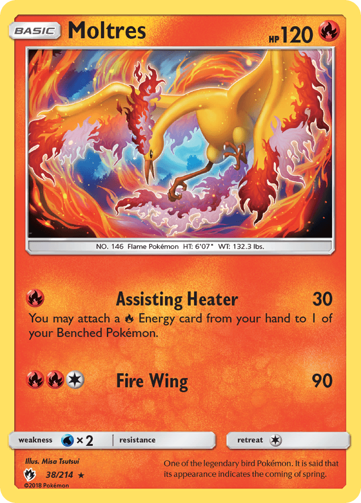 Moltres Lost Thunder
