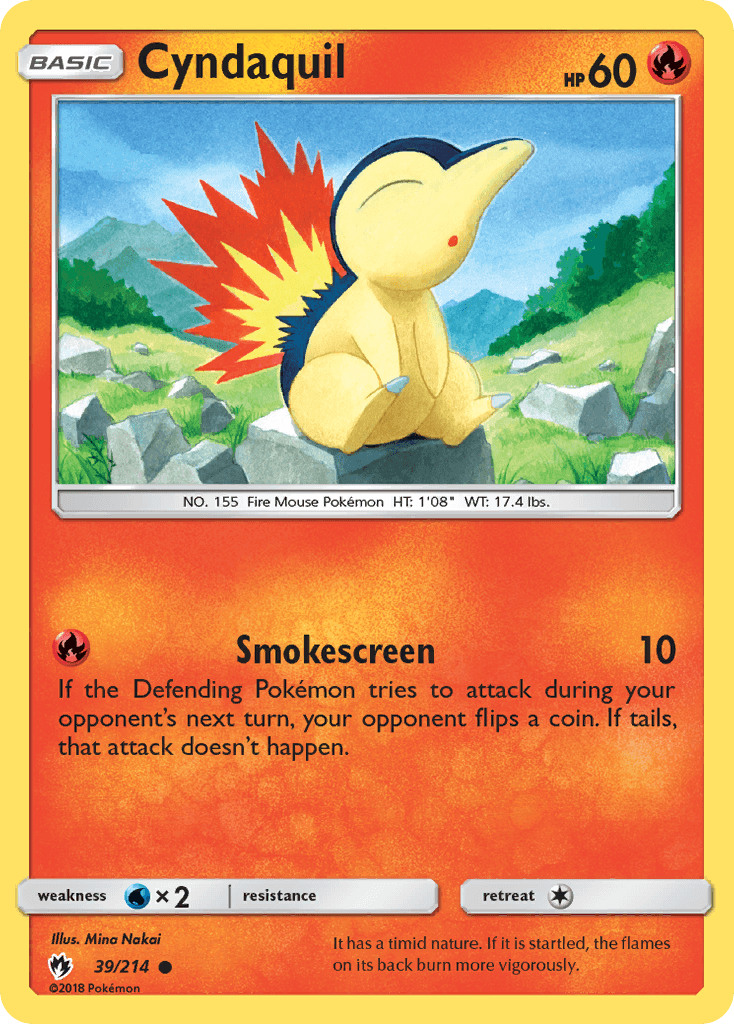 Cyndaquil Lost Thunder