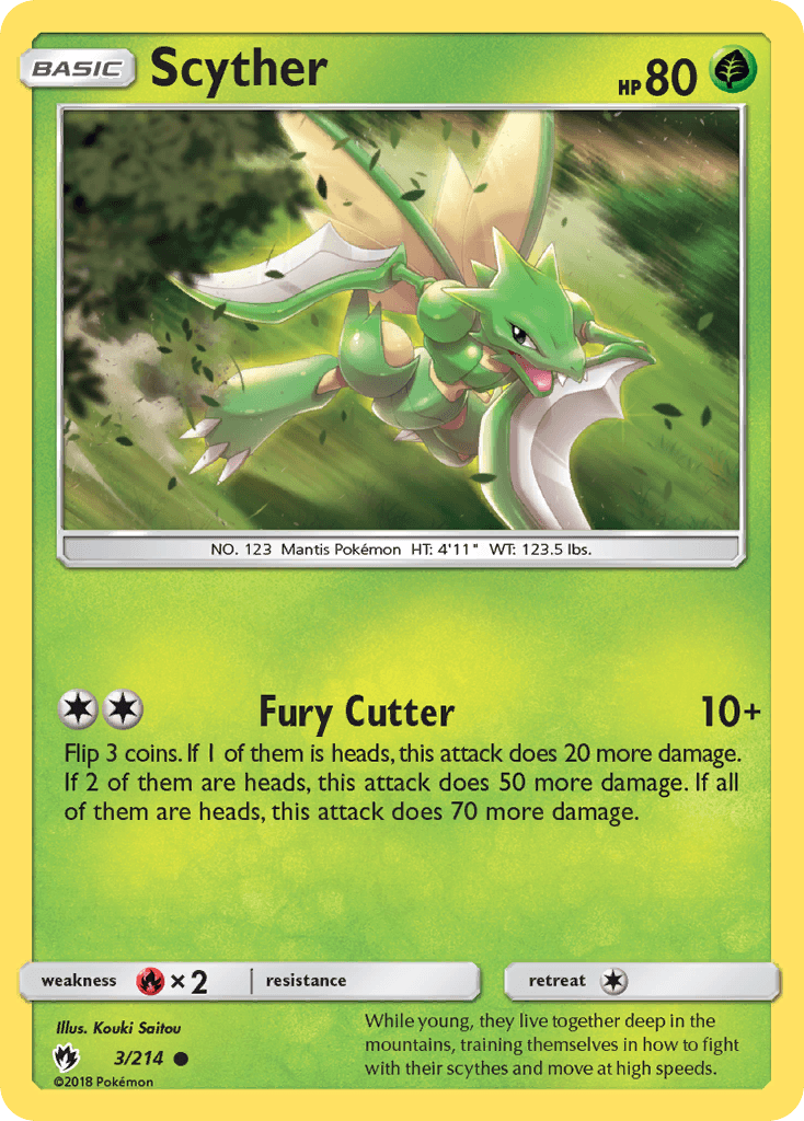 Scyther Lost Thunder