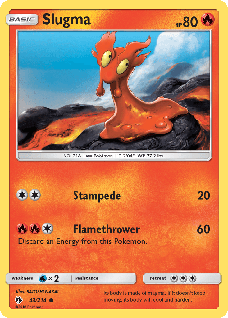 Slugma Lost Thunder