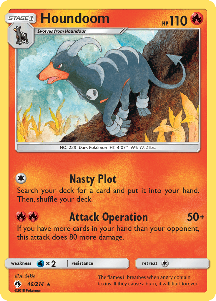 Houndoom Lost Thunder
