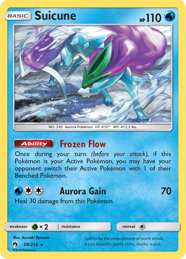 Suicune Lost Thunder