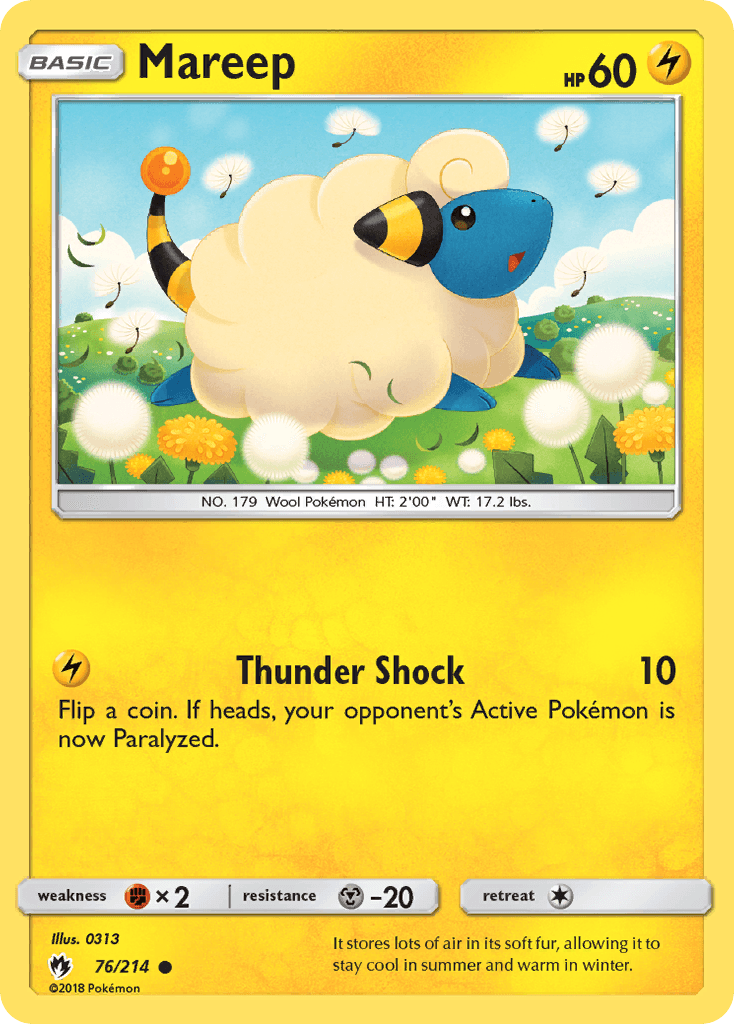 Mareep Lost Thunder