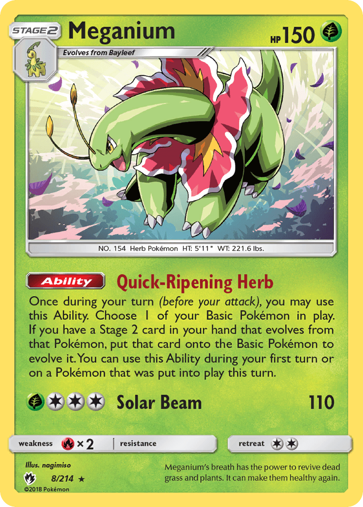 Meganium Lost Thunder