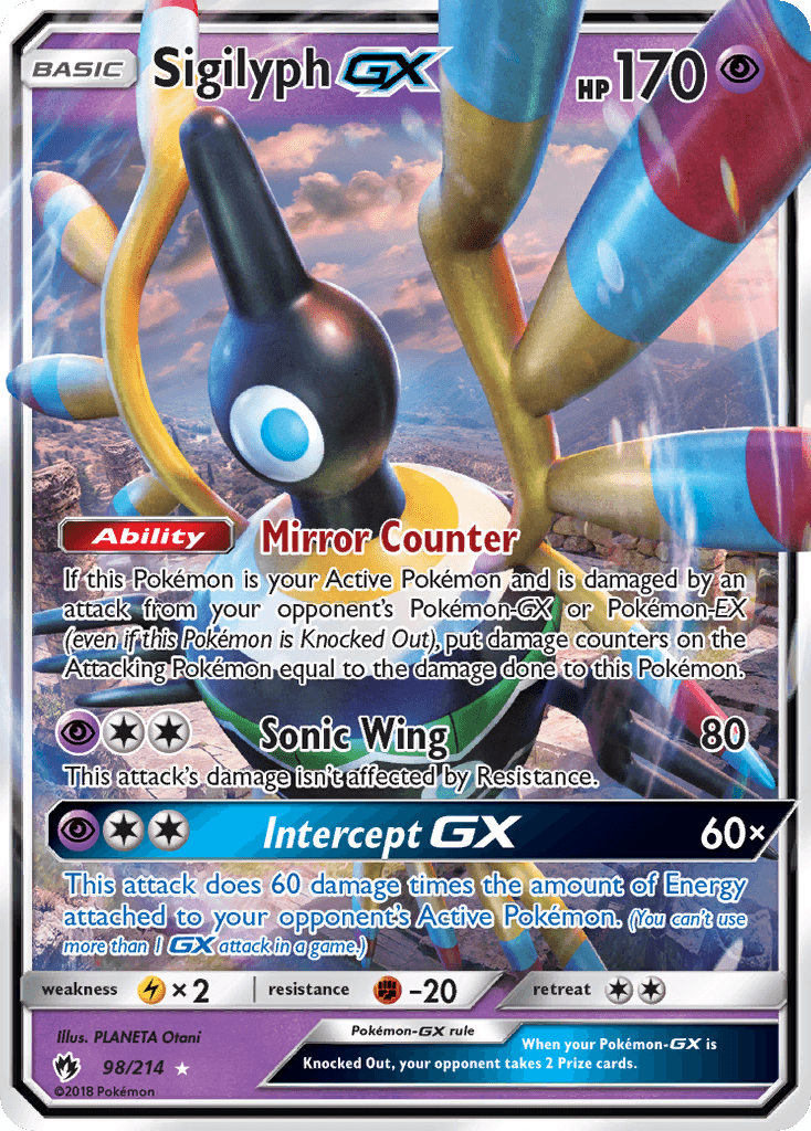 Sigilyph-GX Lost Thunder