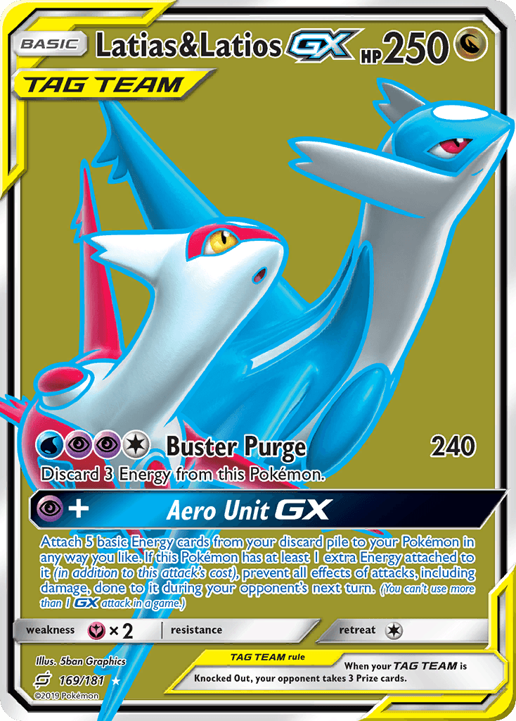 Latias & Latios-GX Team Up