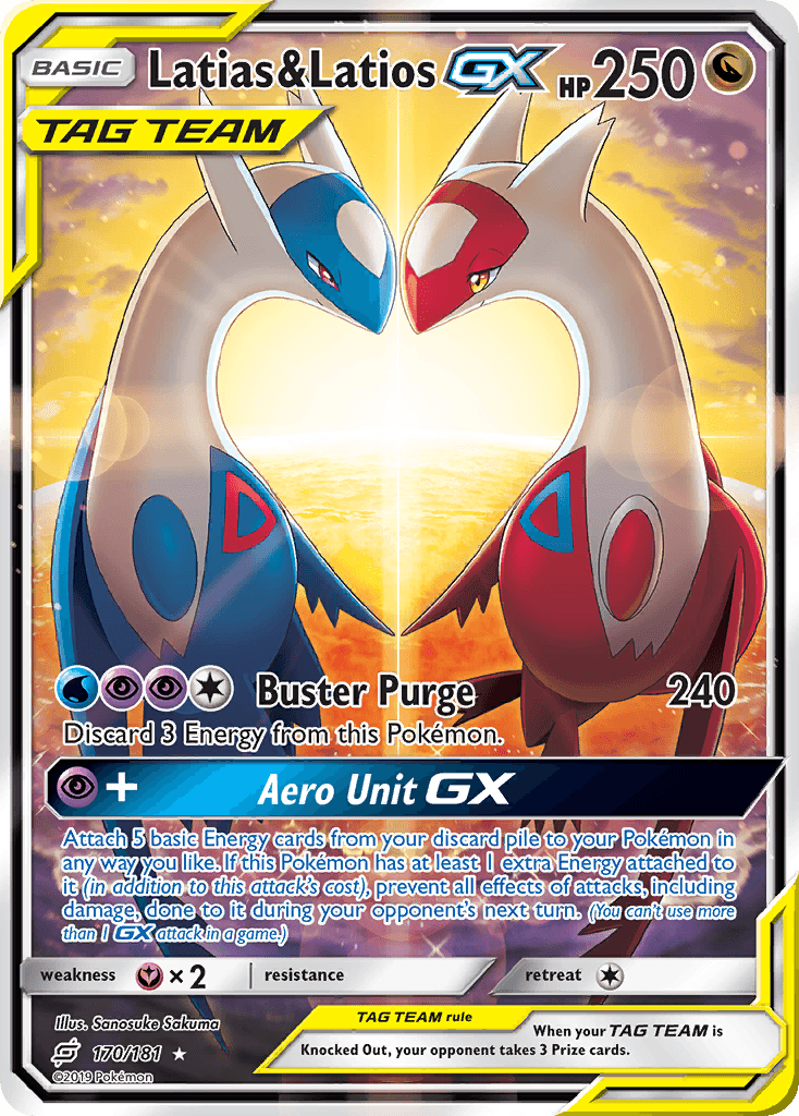 Latias & Latios-GX Team Up