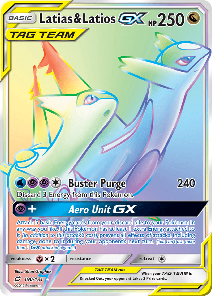 Latias & Latios-GX Team Up