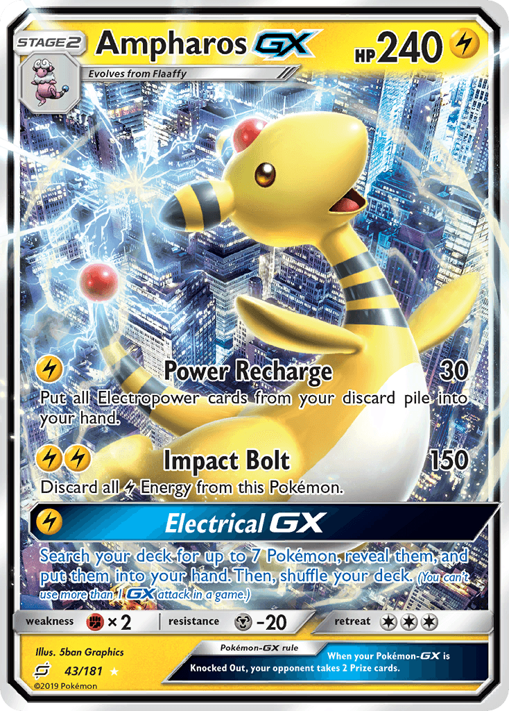 Ampharos-GX Team Up